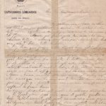 Lettera del 26 giugno 1900 1^ parte